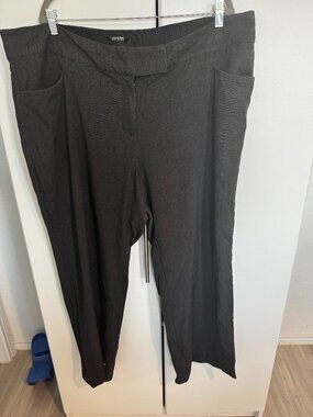 Women's Plus Charcoal Gray Slacks Size 20 Petite